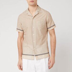 OFFICINE GÉNÉRALE SHORT SLEEVE DARIO SHIRT SIZE LARGE